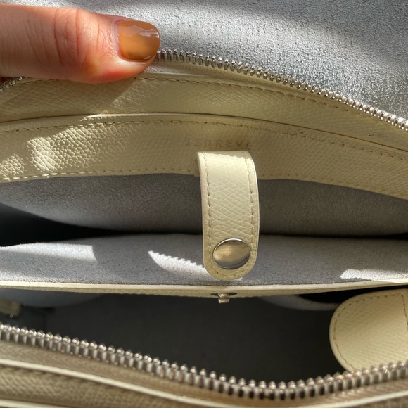 Senreve Mini Pebbled Maestra Cream - Picture 5 of 16